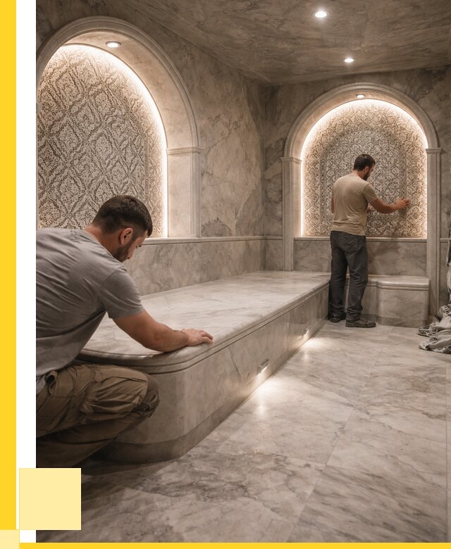 Турецкие бани под ключ в Ленинске-Кузнецком от 255525 р. | ЭриданЛнн