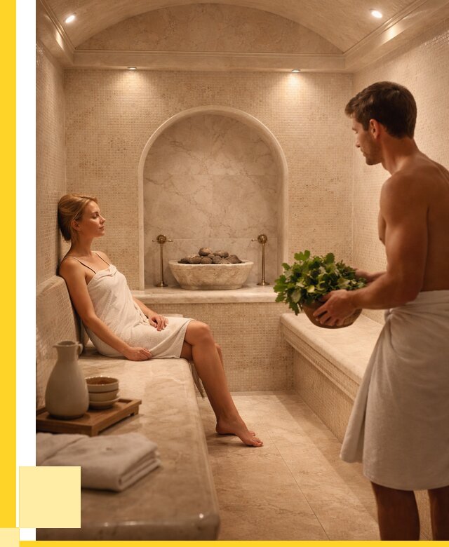 Хамам в доме под ключ в Ленинске-Кузнецком от 357735 р. | ЭриданЛнн