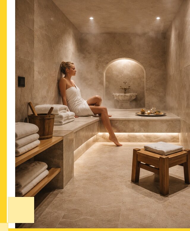 Хамам в квартире под ключ в Ленинске-Кузнецком от 306630 р. | ЭриданЛнн