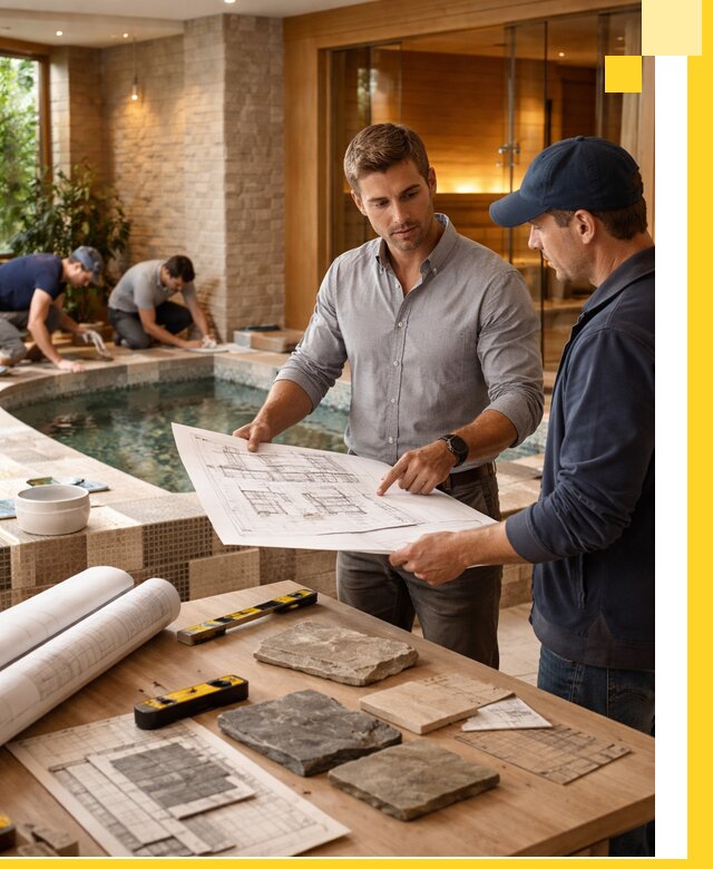 Проектирование SPA зон под ключ в Ленинске-Кузнецком с инженерией